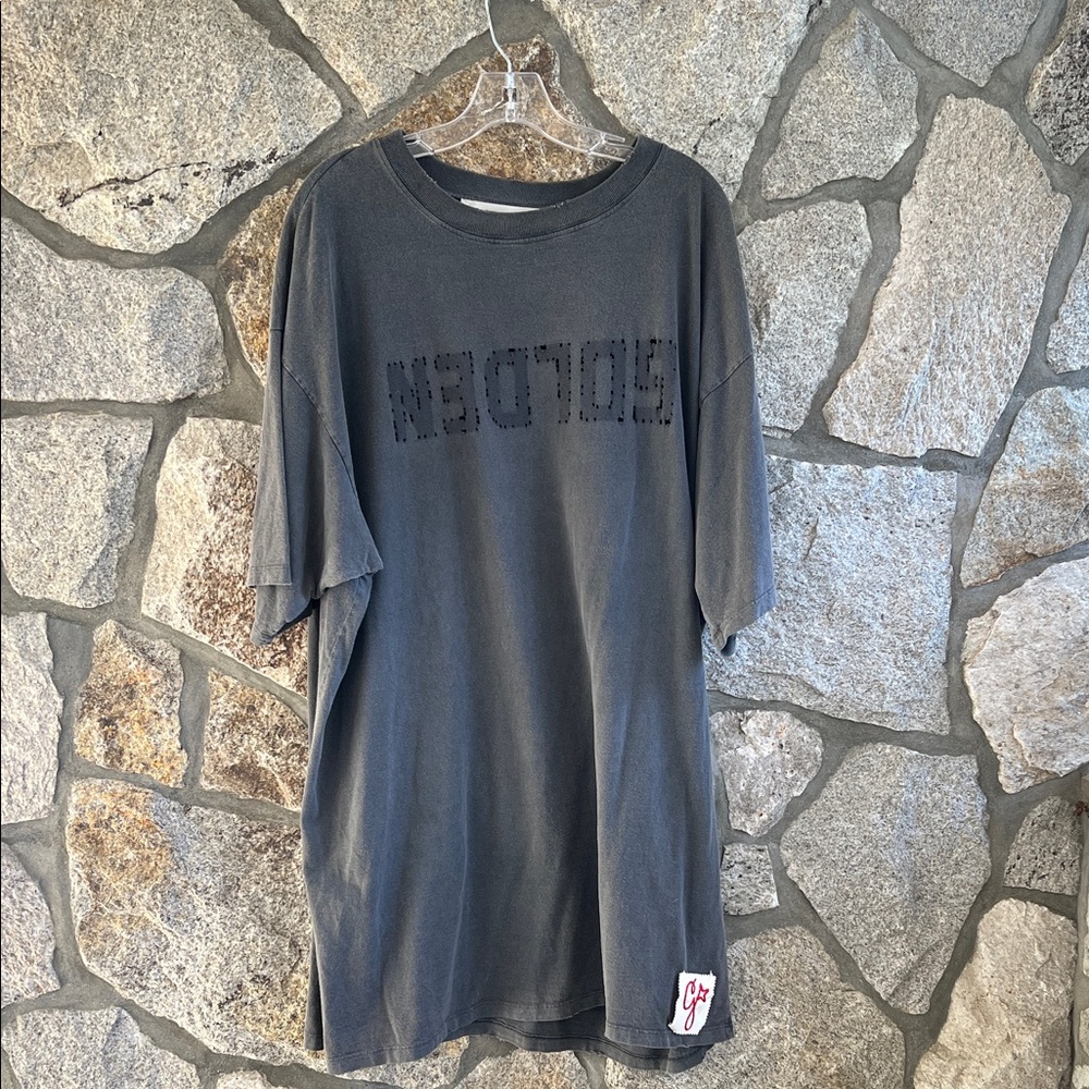 Golden Goose Charcoal Dafne T Shirt Dress - Picture 4 of 11